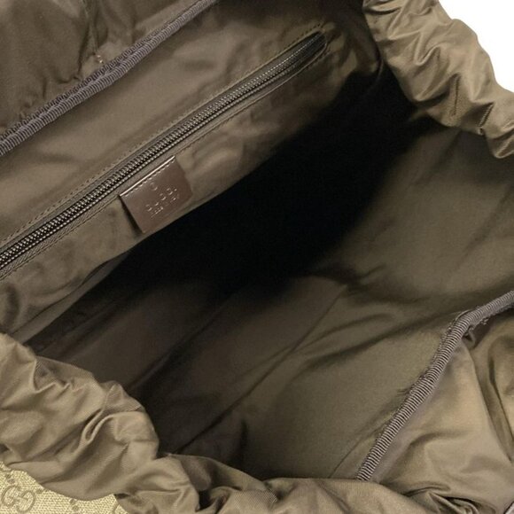 Gucci Backpack GG Plus Supreme Interlocking Dark Brown Beige Dark X main image 8
